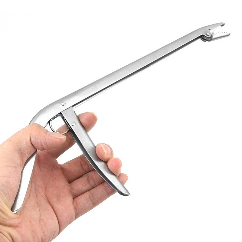 Factory in stock gun hook pliers eel clip loach clip crab clip long mouth fish control fish unhooking device