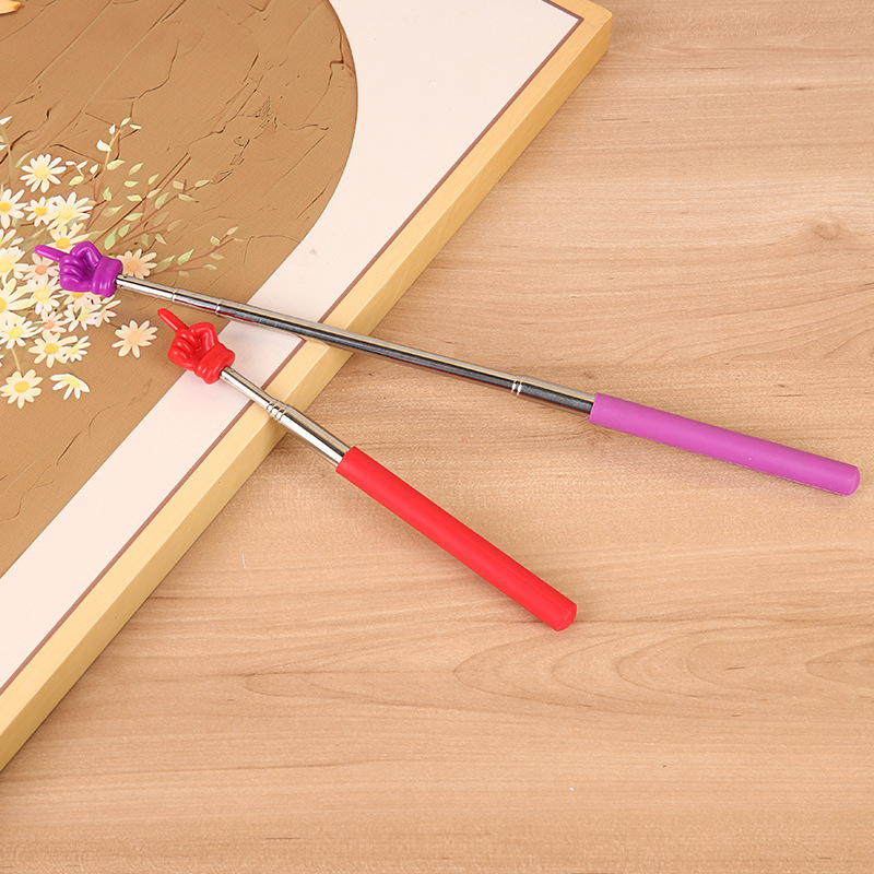 Retractable finger stick children's reading reading retractable finger reading stick finger retractable finger stick school teaching tools