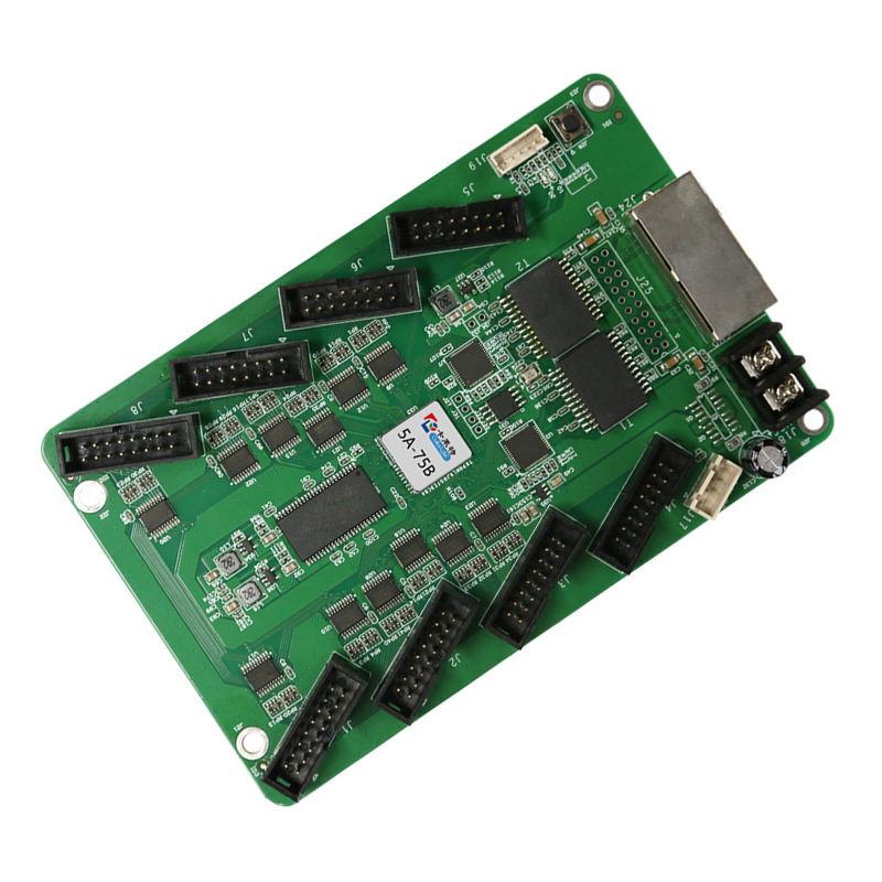 Kalite 5A-75B Control System Card 8 cable ports support 32 scanning led display full color receiving card