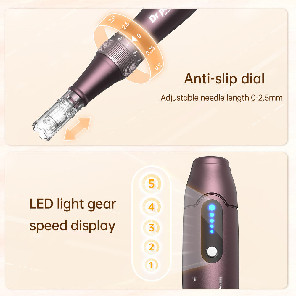 Cross-border water light instrument self-water light gun electric microneedle A10 microcrystalline nano-introduction instrument electric microneedle manufacturer