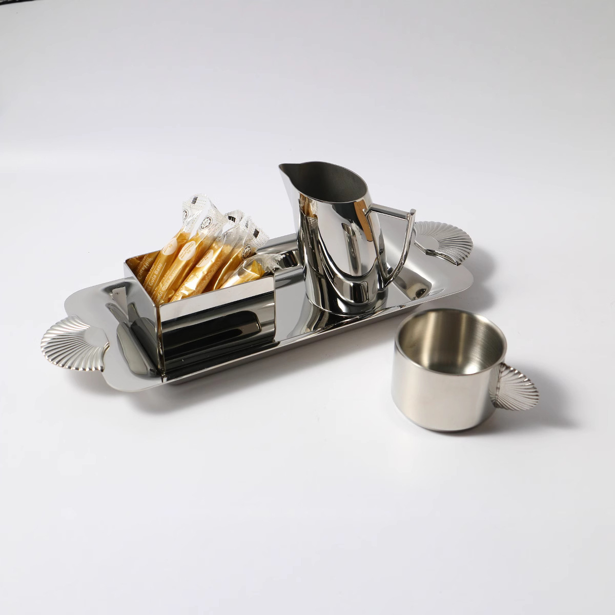 304 специальная сахарница для кофе, квадратная сахарница, банка для молока, чаша для латте, кофейная чаша