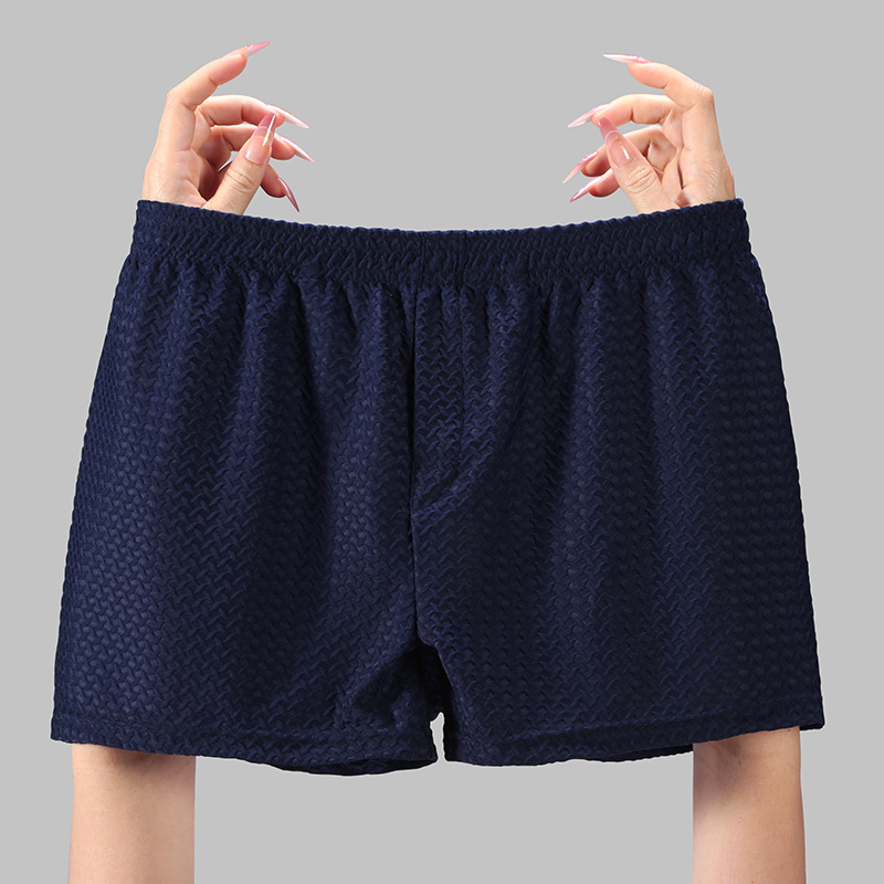 Мужские брюки из ледяного шелка Arlo, оптовая продажа пижамных брюк, летние комфортные ультратонкие свободные дышащие боксеры