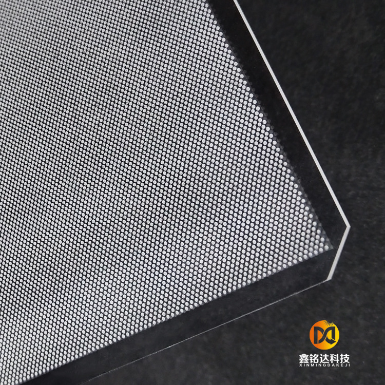 Large Supply of High Uniformity Acrylic Led Light Guide Plate High Transparent Laser Dotting Laser Marking Light Guide Plate