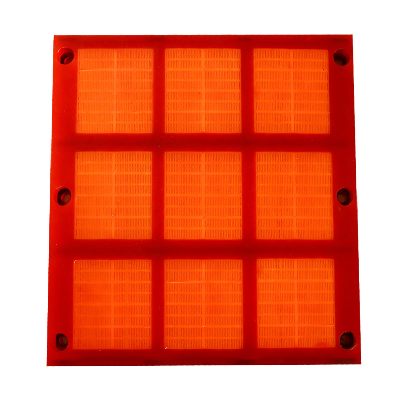 Secondary dehydration screen factory wholesale coal washing mine vibration special-shaped sample sieve beef tendon filter plug polyurethane screen plate