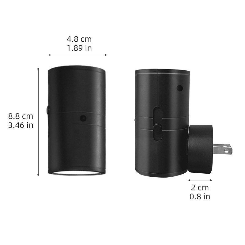 Cross-border cylindrical LED night light crib side light RGB color changing downlight night light indoor lighting decorative light