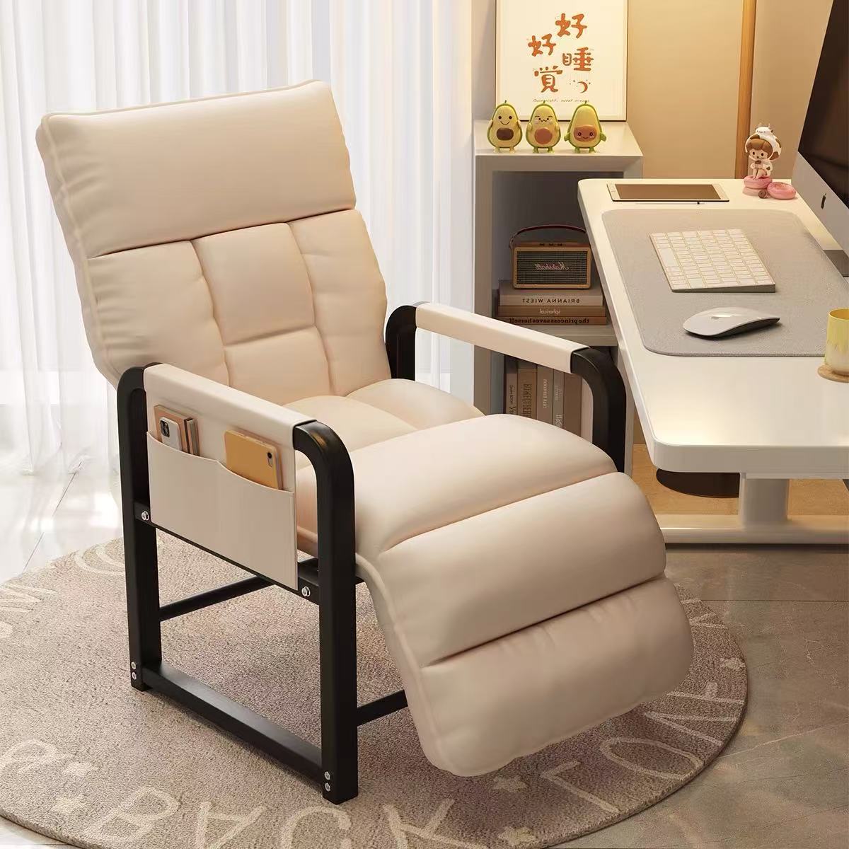Компьютерное кресло, кресло для общежития, складное кресло для обеденного перерыва, двуцелевой ленивый диван для студентов