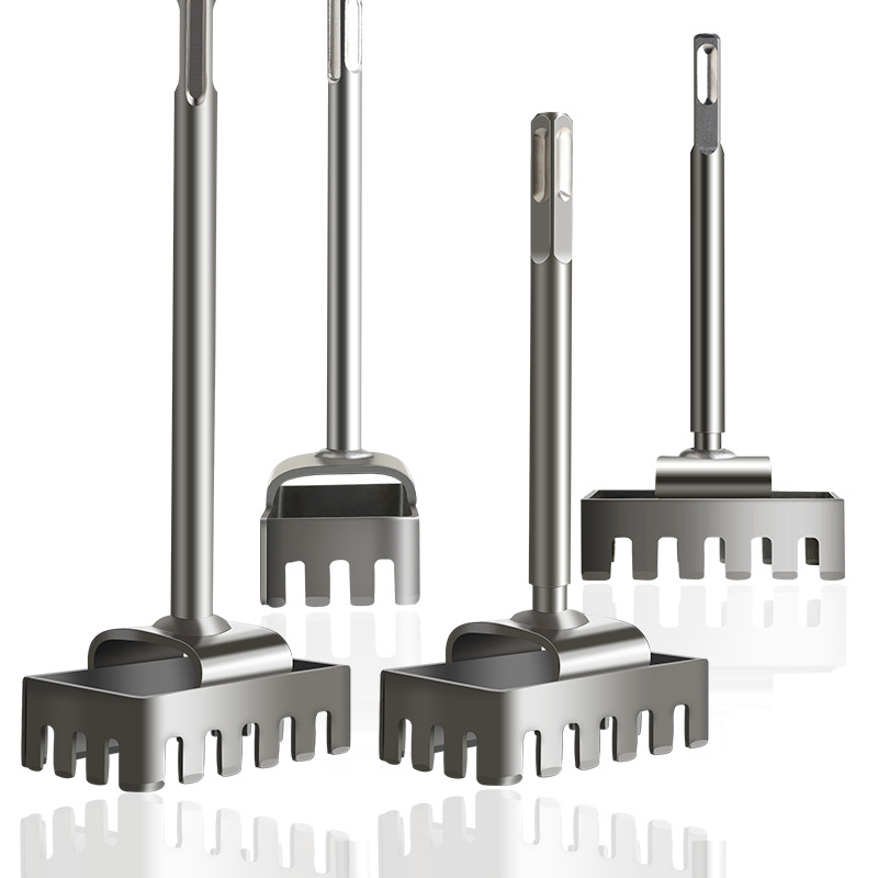 86-Line Box Square Hole Puncher, Electrician's Special Wire Box Wall Quick Hole Puncher, Square Handle and Round Handle