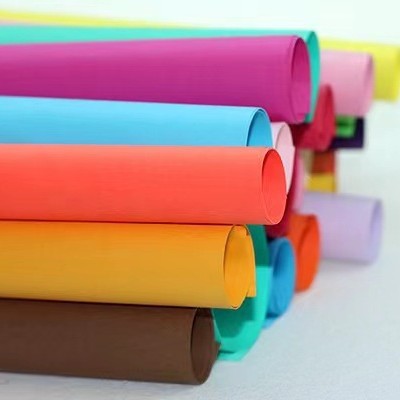 Jiufeng Color Paper-Large Sheet of Paper Fully Open to 2 Open 1 Open Customized Colorful Cardboard Size Environmentally Friendly Colorful Thick Cardboard