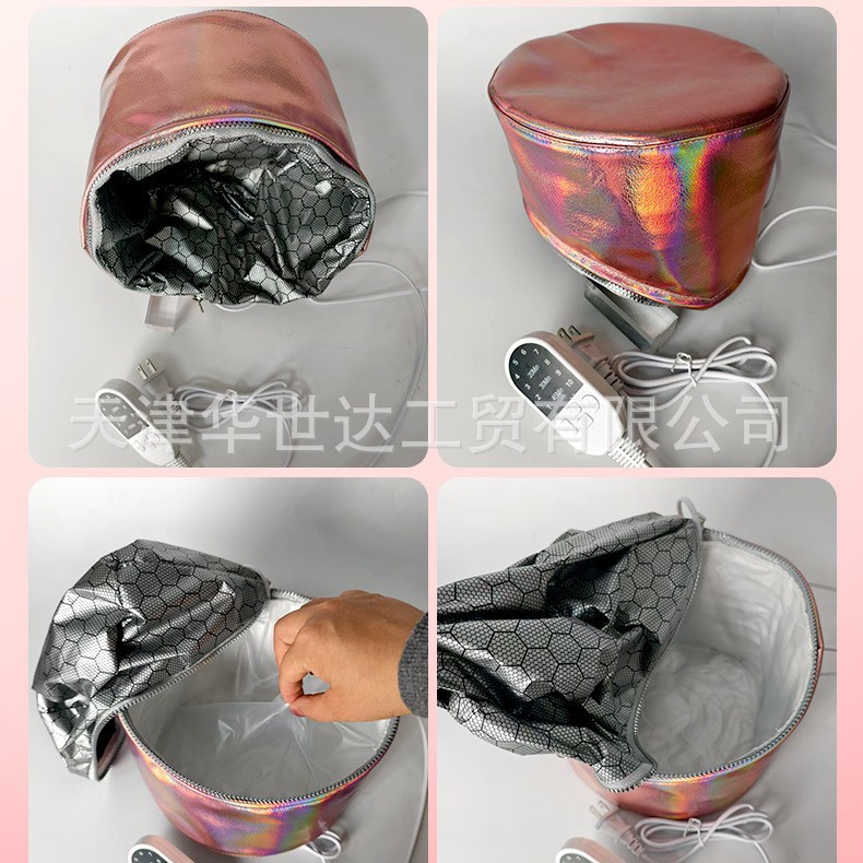Factory direct supply cross-border e-commerce Amazon electric heating cap heating cap hair care cap hair care cap hairdressing tools