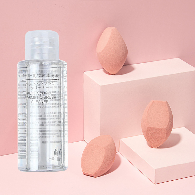 80ml powder puff cleaner makeup brush brush cleaning liquid beauty makeup egg cleaner powder puff makeup tool special