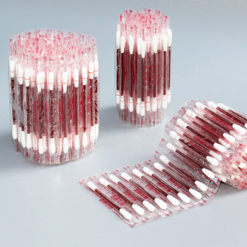 Йодовая ватная палочка для дезинфекции, одноразовая, для кожи, раны, спиртовая стерилизация, портативная ватная палочка с йодом