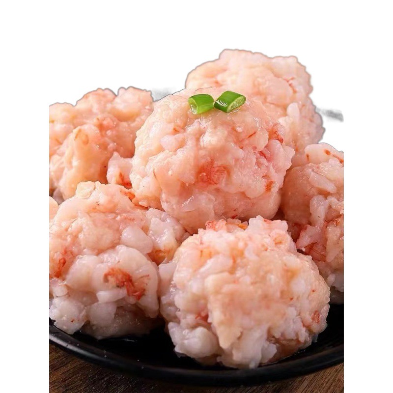 Shrimp Slippery Pure Shrimp Slippery 95 Fresh Household Ingredients Hand-made Shrimp Pills Small Package Doulao Hot Pot Wholesalers