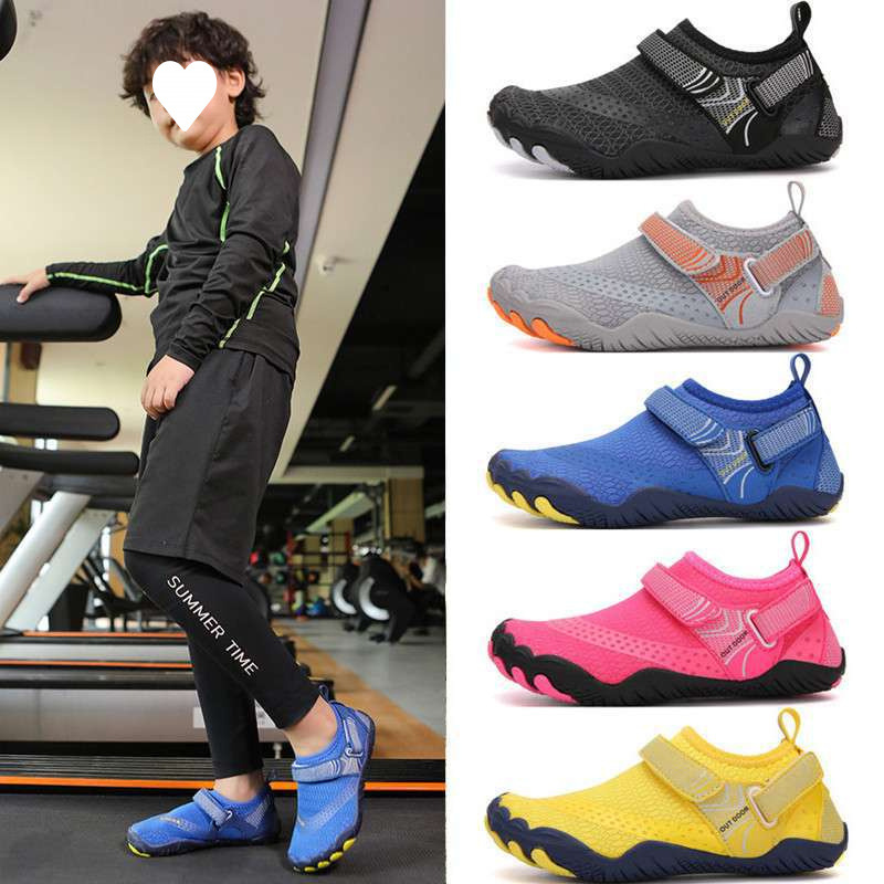 Children's Indoor Skipping Shoes, Silent Soft-Soled Rock Climbing Shoes, Non-Slip Training Shoes for Men and Women, Sports Shoes, Shock-Absorbing Running Shoes