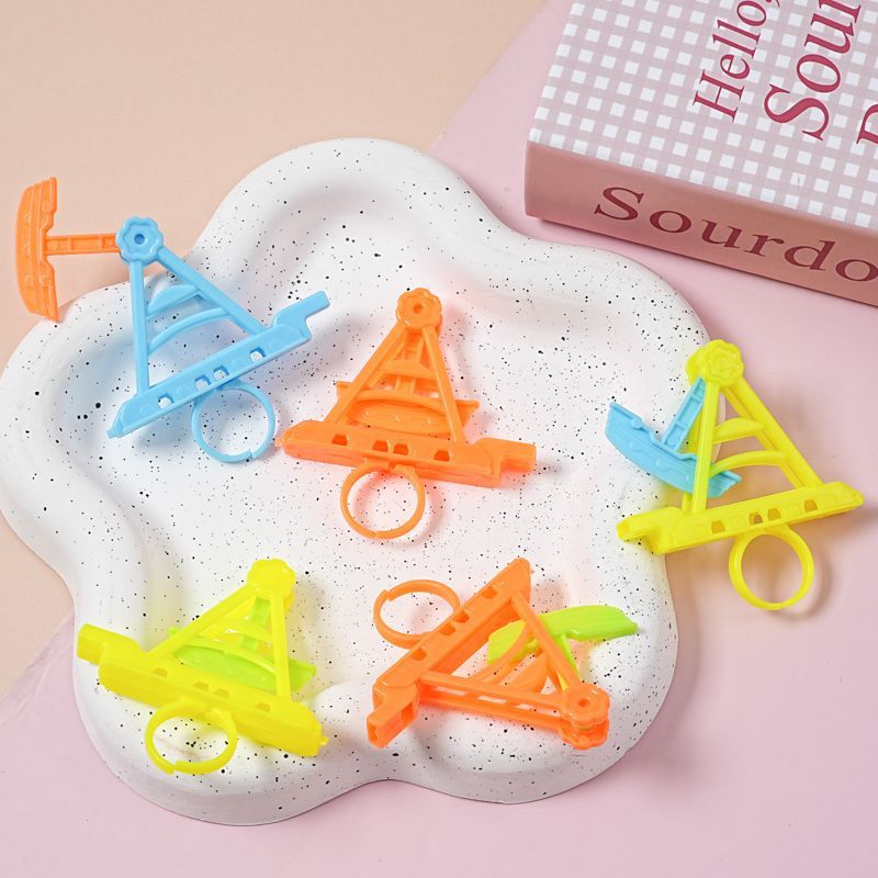 Pirate Ship Whistle Ring Kindergarten Reward Small Gift Parent-Child Interactive Children's Toys Plastic Small Whistle Wholesale