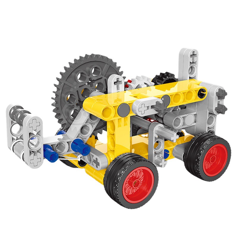 Deli 74385 Science and Education Building Blocks, Six Different Styles and Principles, Learn More Physics Knowledge, Versatile Power DIY