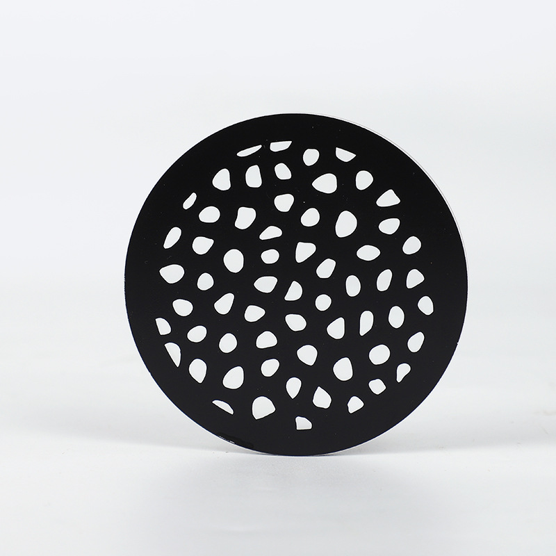 Stage Lighting Tempered Glass Control Panel 4mm Silk Screen Tempered Glass Panel Spotlight Glass Customization