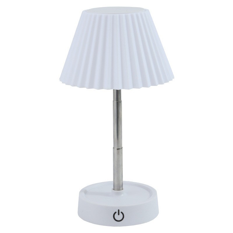 Cross-border new rechargeable desk lamp eye protection LED night light student desktop bedside reading lamp retractable night light night light