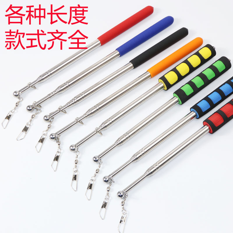 Factory 1.2 meters long ribbon Rod telescopic rod square dance gymnastics ribbon Rod colorful ribbon Rod colorful silk dance Dragon