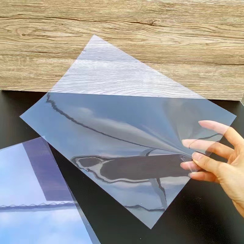 A4 прозрачный ПВХ пластиковый лист для DIY, матовая пленка, ПЭТ лист для переплета