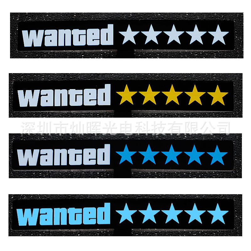 новые светящиеся наклейки для автомобилей холодный свет светящиеся иконки электрические узоры