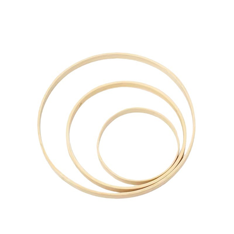 Bamboo Hoop Source Manufacturer for Fine Rolling Lanterns, Bamboo Weaving DIY Intangible Cultural Heritage Hydrangea Lantern Materials, Bamboo Hoops for Intangible Cultural Heritage Handicrafts