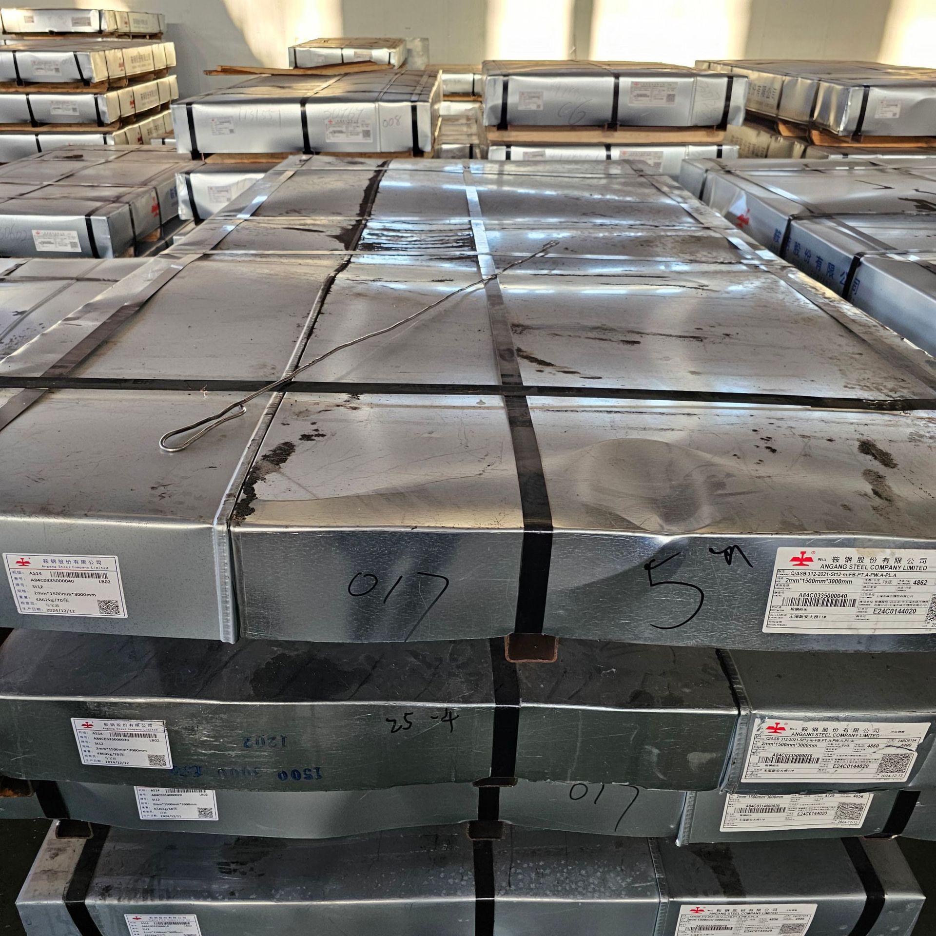 Wuxi St12 Material Cold-Rolled Box Plate Spot Supply Cold-Rolled Box Plate Complete Specifications