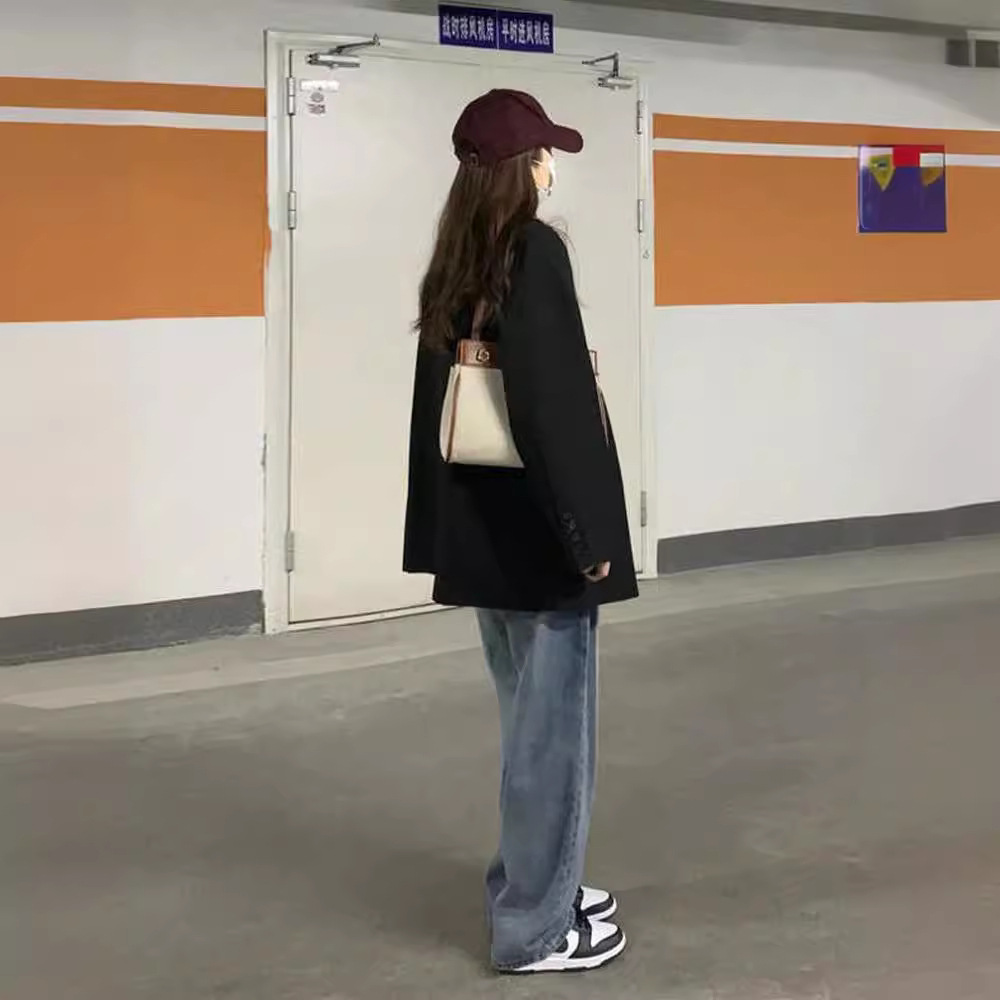 2025 New Autumn Clothing Plus Size Women's Fat mm Suit Jacket 100kg Loose Slimming Look Women's Suit [0803]