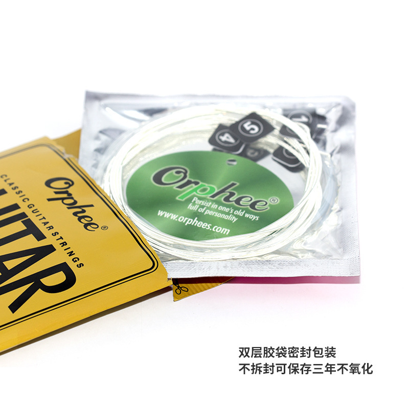 Guitar Accessories Orphee Strings Nx Classical Guitar Strings 1-6 Nylon String Sets