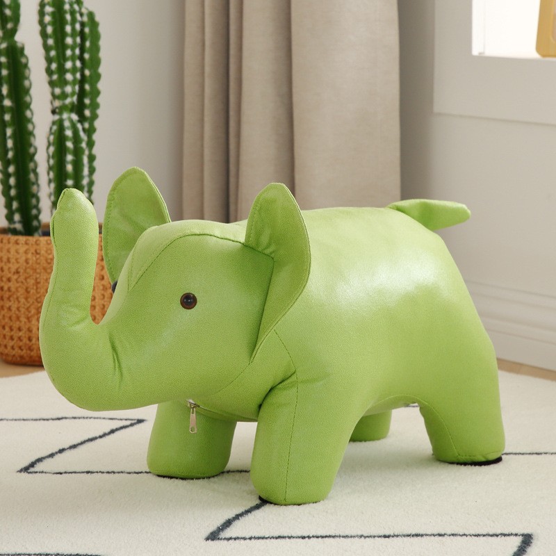 Animal Stool, Kidsren's Stool, Shoe Changing Stool, Elephant Stool, Doorway Shoe Changing Stool, Animal Stool, Cute Animal Low Stool