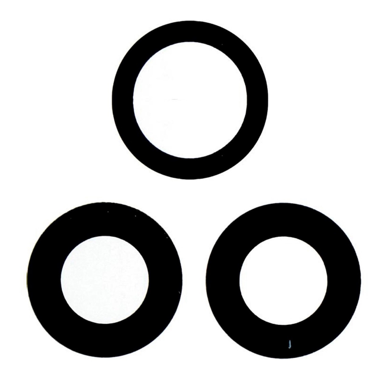 Suitable for Apple White Camera Lens Rear Lens Glass Mirror