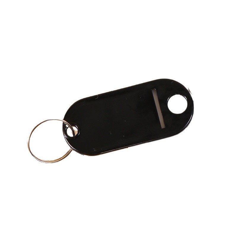 in stock key card color PP plastic classification number plate hotel hotel mark writing key chain accessories wholesale