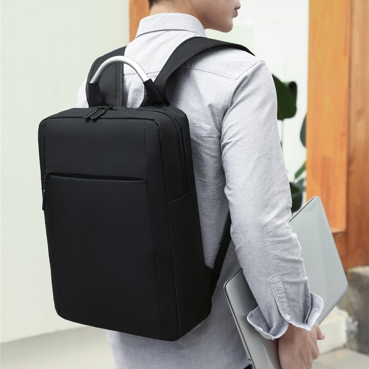 2025 New Casual Business Computer Backpack Student Large Capacity Men's Business Travel Backpack Printed Logo