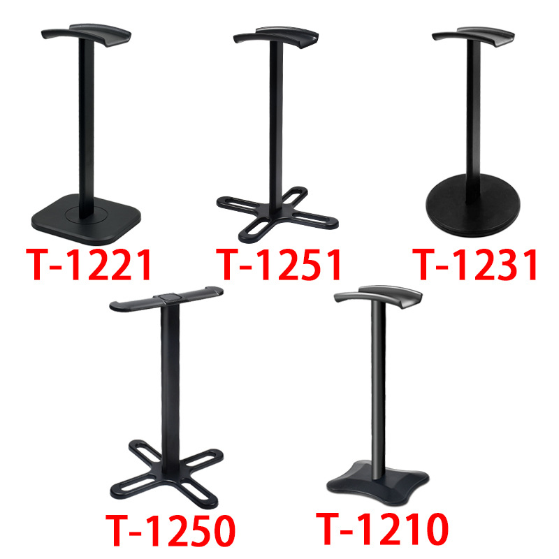 Factory Private Model Electric Competition Headset Holder Computer Desktop Earphone Holder Aluminum Alloy Headset Holder in stock