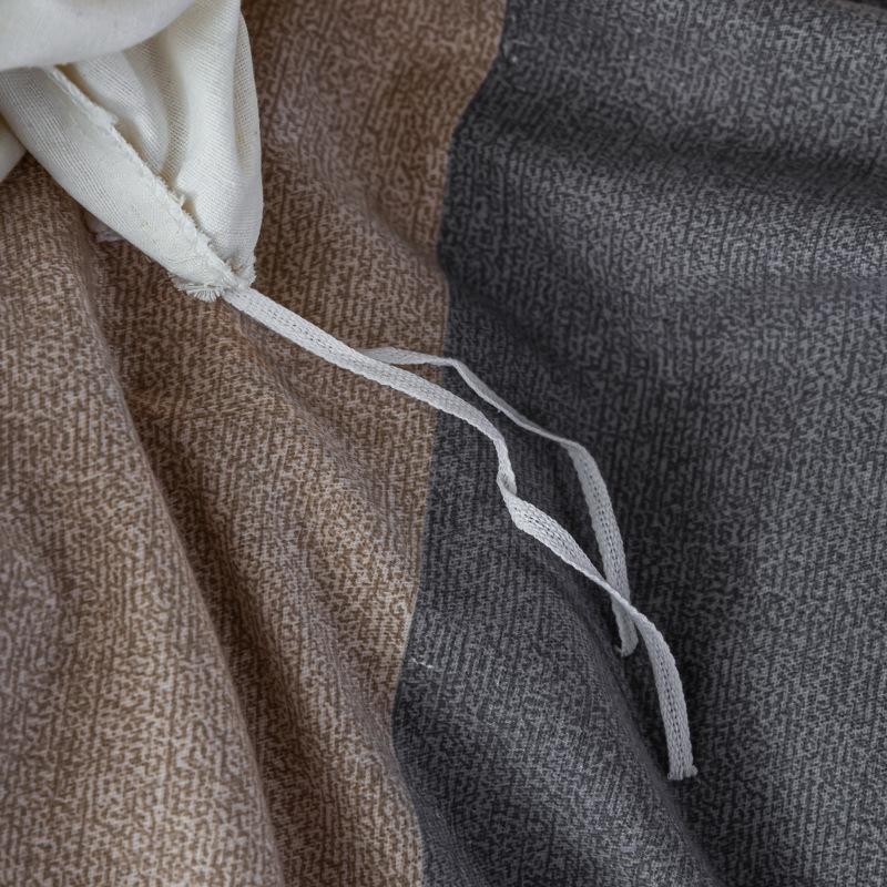 Cotton Sanding Quilt Cover Single Product Modern Simple Single Double Dormitory Thickened Quilt Cover Cotton Quilt Cover Single Piece Wholesale