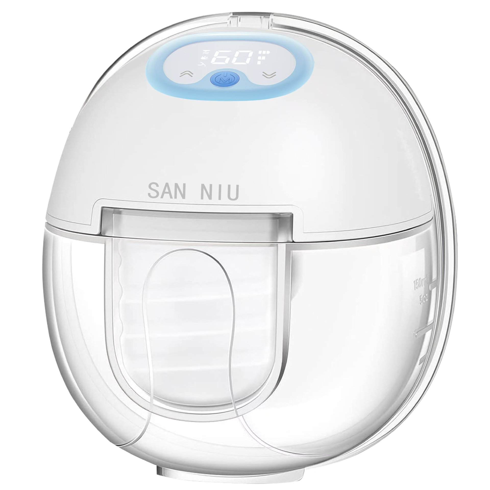 Cross-Border Electric New Convenient Wearable Breast Pump All-In-One Hands-Free Large Suction Invisible Silent Milking Machine