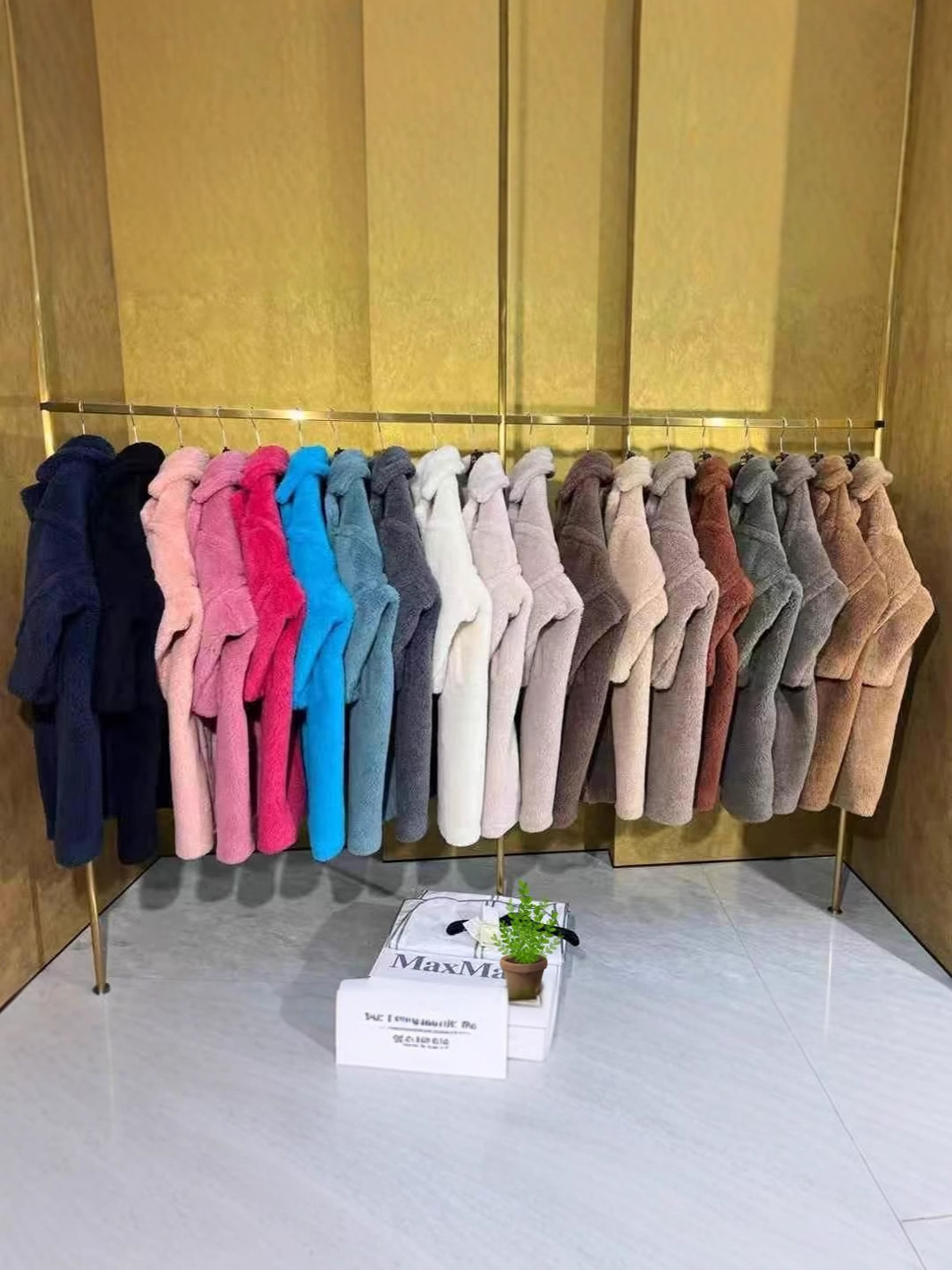 Классическое пальто из плюшевого мишки Max, корректная версия, оптовая продажа на складе