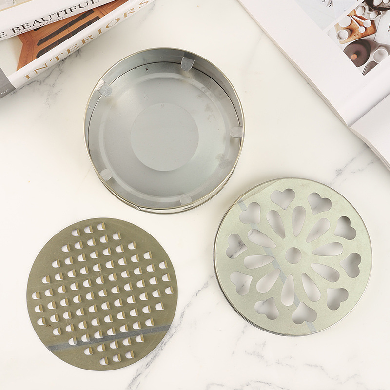 Love Mosquito-Repellent Incense Box with Lid, Fire-Proof and Anti-Kicking Mosquito-Repellent Incense Tray, Ash Tray, Mosquito-Repellent Incense Tray, Satchel Mosquito-Repellent Incense Holder