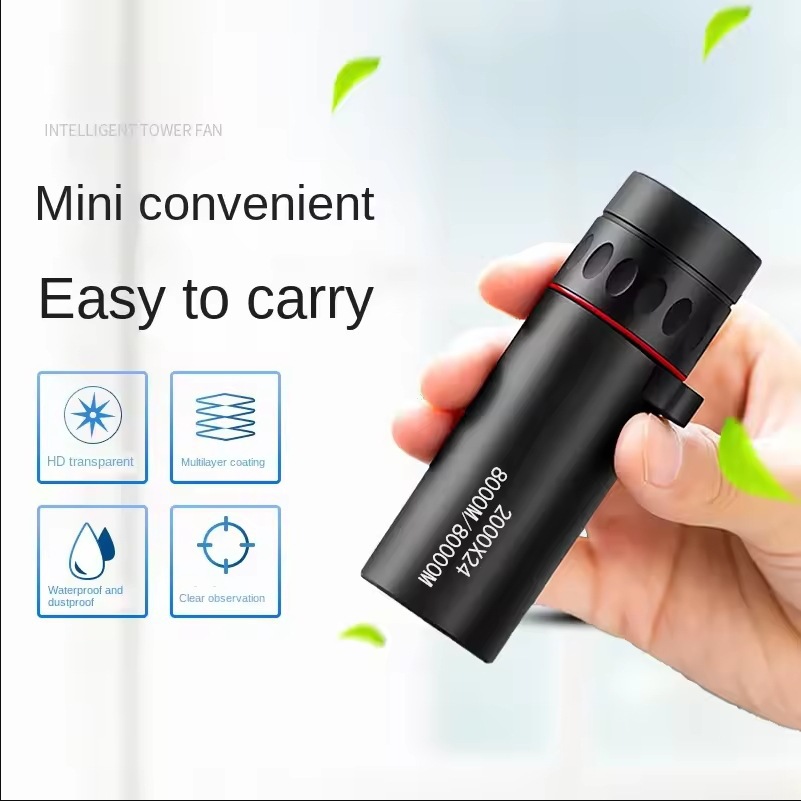 Professional 2000X25 telescope high-power high-definition single-barrel glasses night vision outdoor portable photo cross-border wholesale