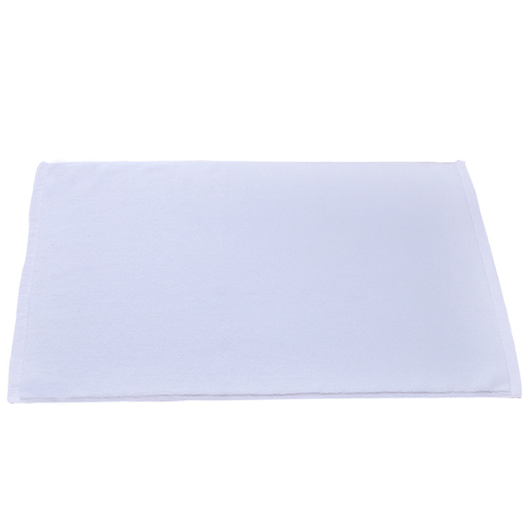 Floor Towel Hotel White Thickened Dense Floor Towel Towel Beauty Salon Sweat Steamed Cotton Bath Towel Floor Mat Foot Healing Towel