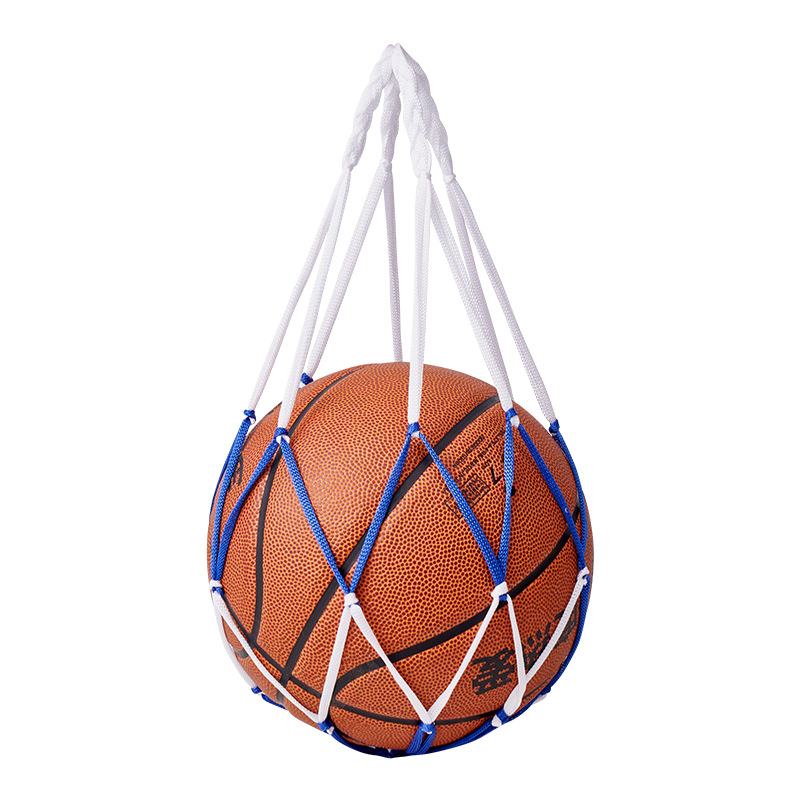 Basketball net bag watermelon net bag bold polypropylene football basketball ball bag portable ball bag single ball net bag wholesale