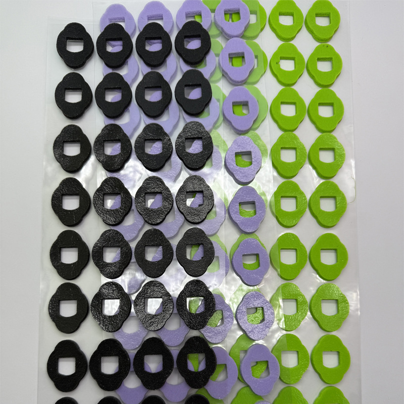 Manufacturer Customized Glossy Flame Retardant Silicone Foam New Energy Silicone Foam Cotton High Temperature Resistant Fireproof Silicone Gasket