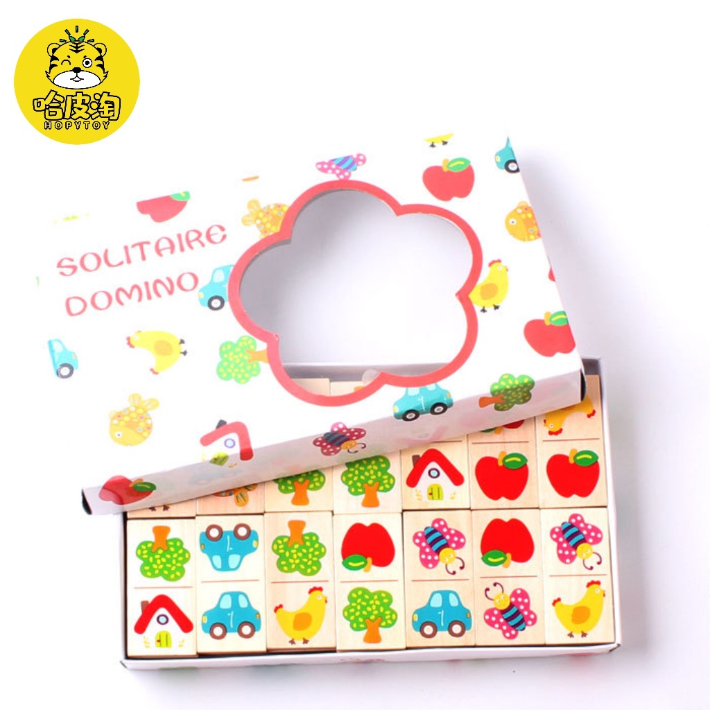 Cpce сад домино головоломка солитер бук древесные строительные блоки обучающие игрушки
