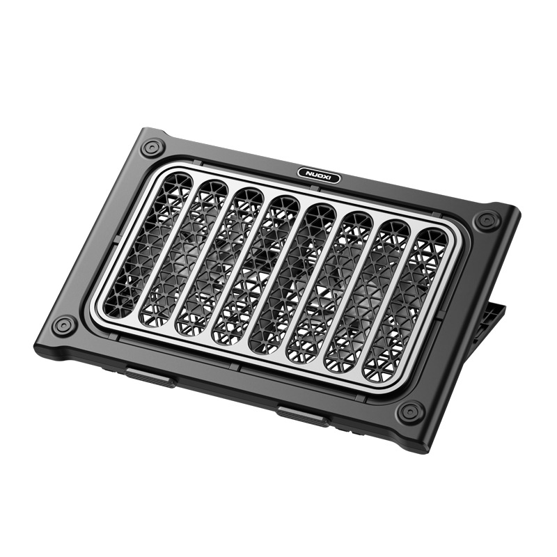 Laptop Radiator 13inch-17inch Universal Cooling Pad Adjustable Height Folding Stand Silent Cooling Fan