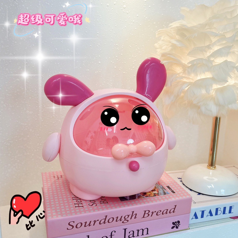 Creative Dun Dun Dog Hair Jewelry Box Desktop Storage Large Capacity Children and Girls Hair Rope Jewelry Storage Box