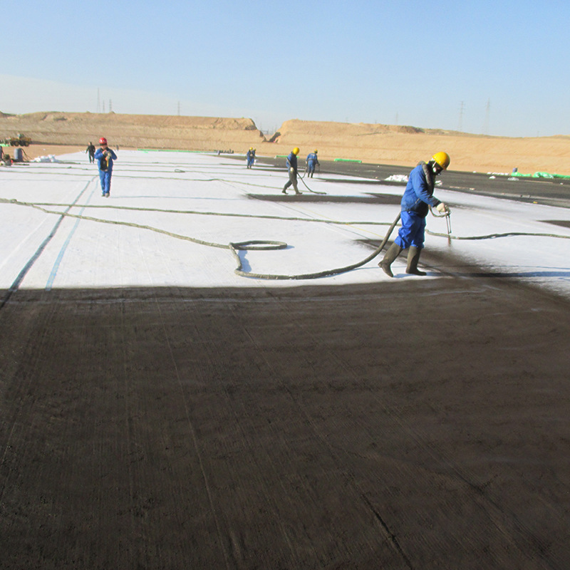 Factory wholesale spraying waterproof spraying quick-setting rubber asphalt waterproof coating wall fast film-forming waterproof coating