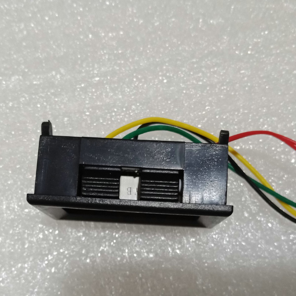 Car, Motorcycle Restoration Instrument LED Straight Bar Oil Gauge 12V Blue Plastic Shell Display Oil Gauge