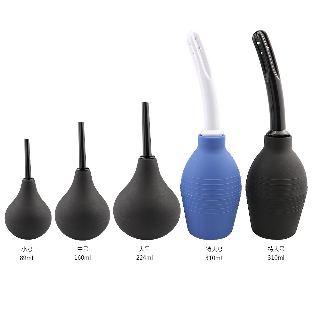 Ball type enemator back chamber cleaner vagina anal irrigation adult supplies sm alternative toy factory wholesale
