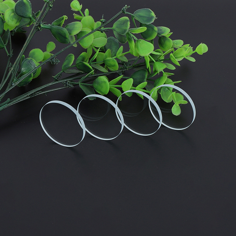 Thickened Transparent Glass Tempered Glass Sight Glass Lens Durable Heat-Resistant Glass Plate Diameter 145mm Thickness 3-2