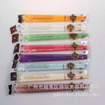 Ear candle Indian aromatherapy horn with plug ear candle cone with plug aromatherapy navel candle 8 colors 8 flavors