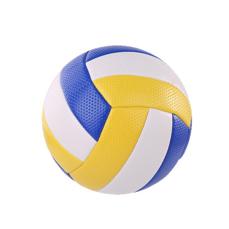 Pvc Machine-Sewn Volleyball Volleyball High School Entrance Examination Competition Training Pu Leather Soft and Hard No. 5 Beach Volleyball Wholesale